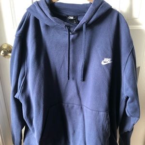 Navy Blue Mens XXL Nike Hoodie
